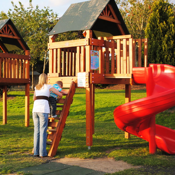 Slide in playground