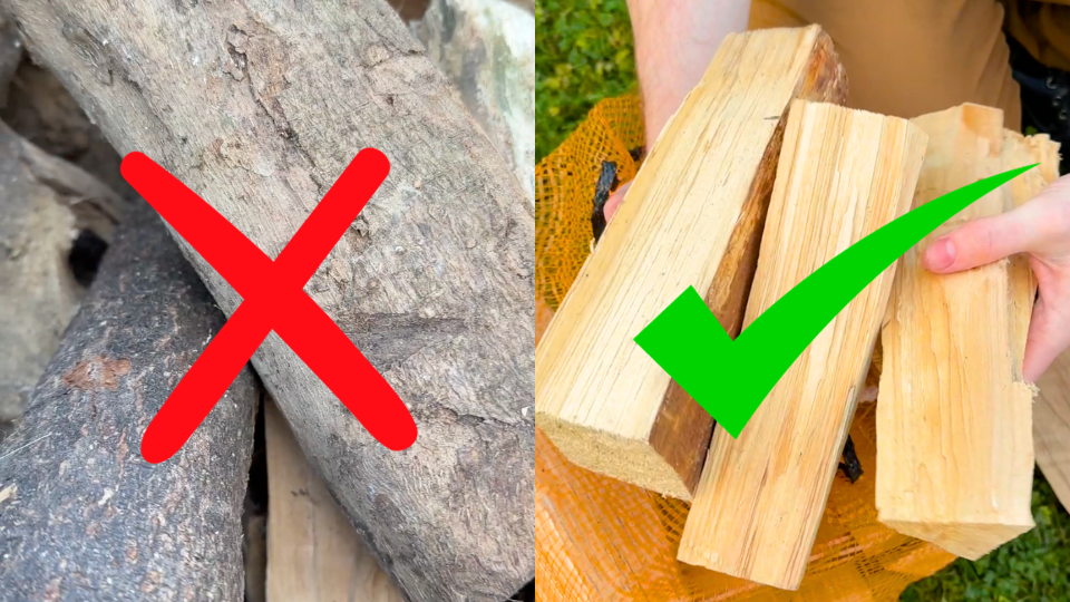 Kiln Dried Firewood VS Seasoned Firewood