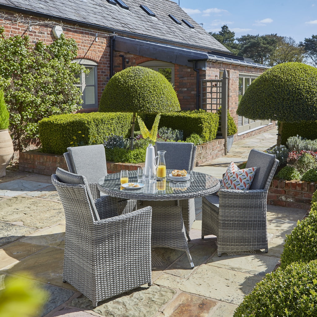 Burnham 4 - Seater Dining Set - Rathwood Store
