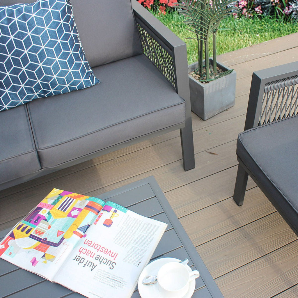 Rope 5 - Seater Sofa Coffee Set - Rathwood Store