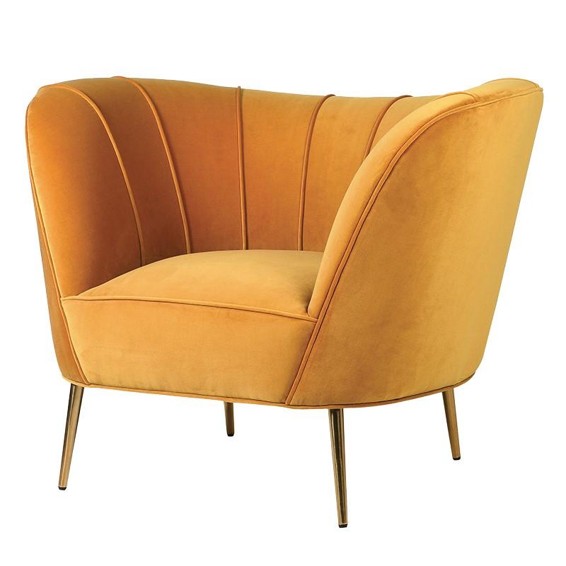 Modern Yellow Occasional Chair - Rathwood